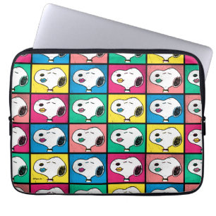 Pop Art Snoopy Lips   Mod for You Pattern Laptop Sleeve