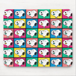 Pop Art Snoopy Lips   Mod for You Pattern Mouse Pad