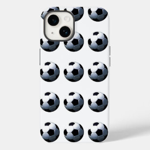 Pop Art Soccer Balls iPhone Case
