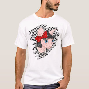 Pop art sphynx cat T-Shirt