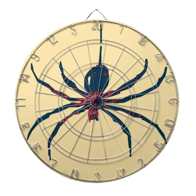 Pop Art Spider Dartboard (Front)