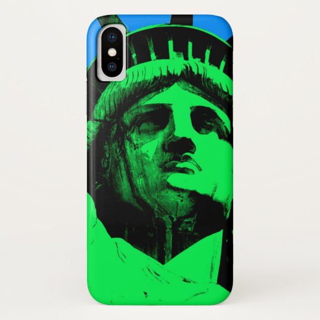 Pop Art Statue of Liberty Case-Mate iPhone Case (Back)