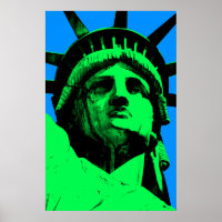 Pop Art Statue of Liberty