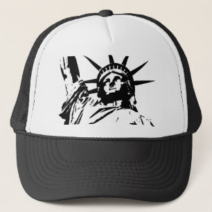 Pop Art Statue of Liberty Trucker Hat