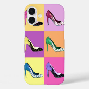 Pop Art Stiletto Pumps / Shoes / High Heels iPhone 16 Plus Case