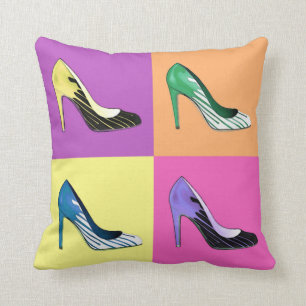 Pop Art Stiletto Pumps / Shoes / High Heels Cushion