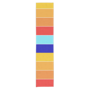 Pop Art Stripes Bermuda Short Table Runner