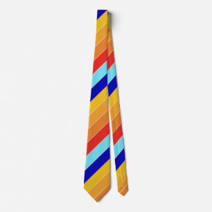 Pop Art Stripes Bermuda Tie
