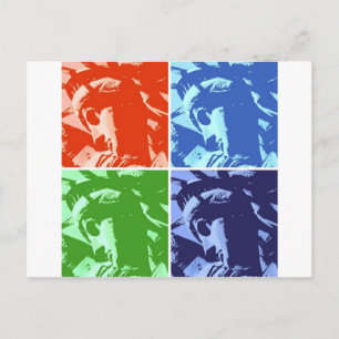 Pop Art Style Statue of Liberty New York Postcard