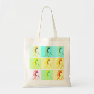 Pop Art Sunflowers Tote Bag