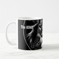 Pop Art Template Lion Face Animals The King