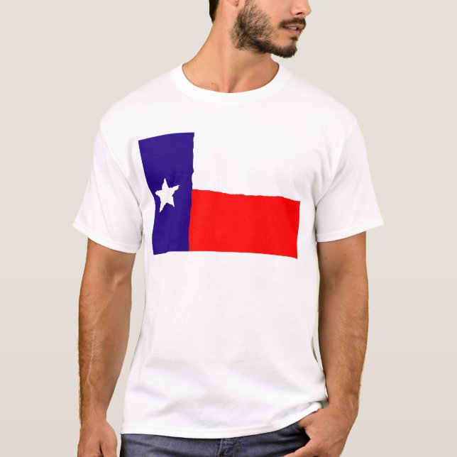 Pop Art Texas State Flag T-Shirt (Front)