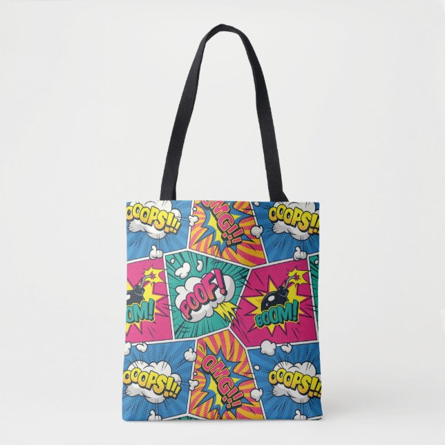 Pop Art Tote Bag (Front)