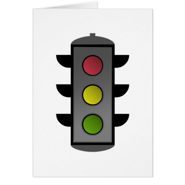 Pop Art Traffic Light (Front)