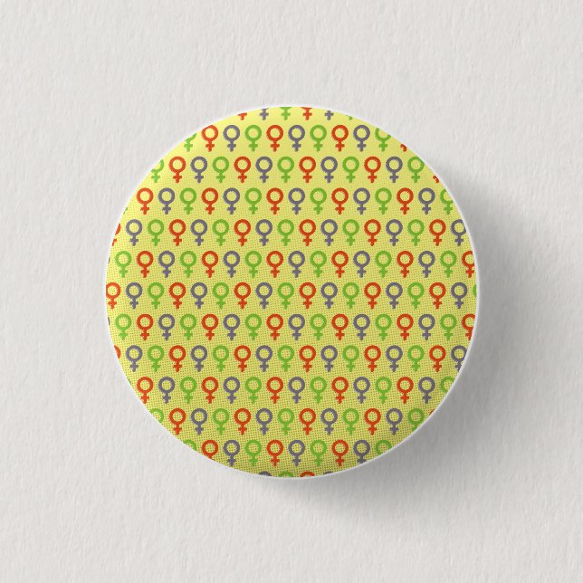 Pop Art Venus Button (Front)