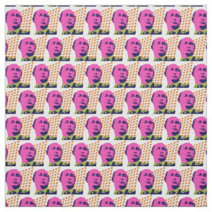 Pop Art Vladimir Putin Fabric