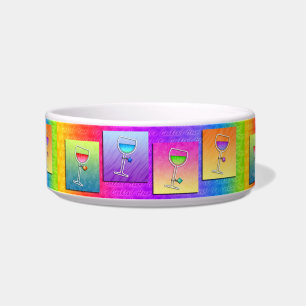 Pop Art WINE COCKTAIL SNACK BOWL