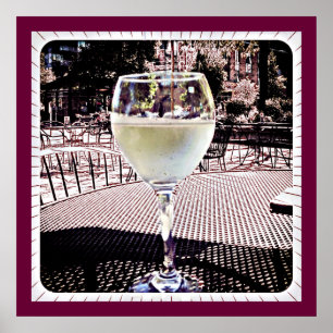Pop Art Wine Poster