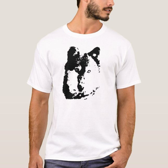 Pop Art Wolf T-Shirt (Front)