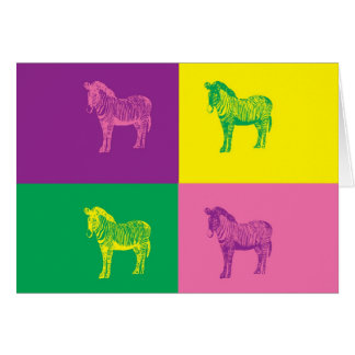 Pop Art Zebra