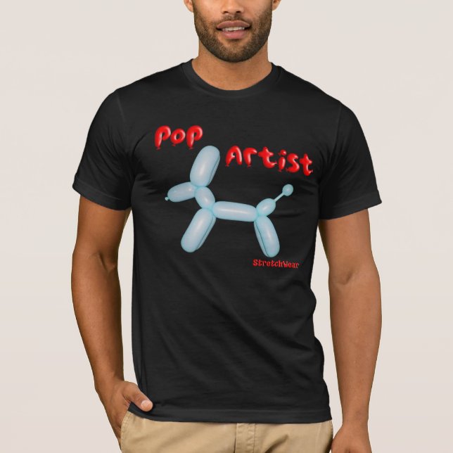 Pop Artist - Simple Balloon Dog T-Shirt (Front)