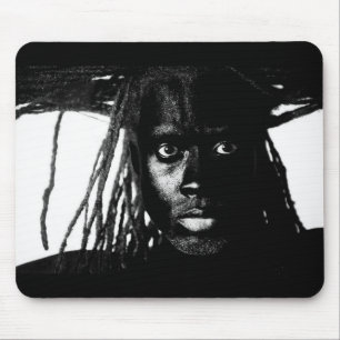 pop blacq mouse pad