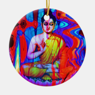 Pop Buddha Ceramic Tree Decoration