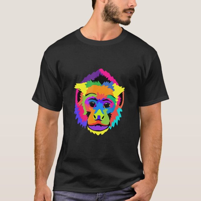 Pop Capuchin Monkey T-Shirt (Front)