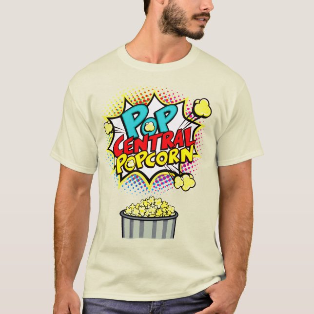 POP! Central Popcorn T-Shirt (Front)
