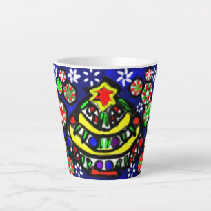 Pop Christmas up Peppermint Latte Mug
