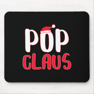 Pop Claus Matching Santa Pop Christmas  Mouse Pad