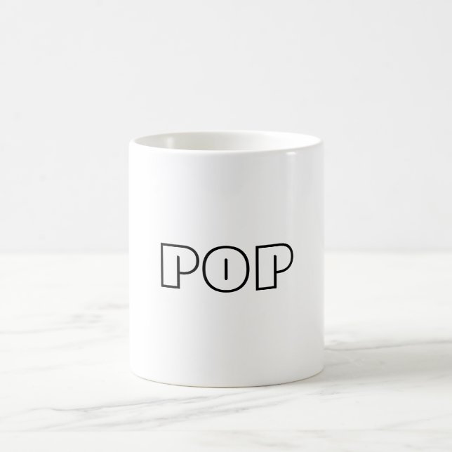 POP COFFEE MUG (Center)