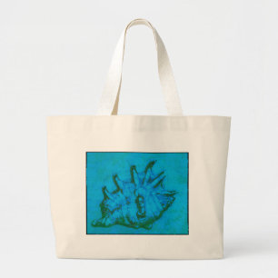 Pop Conch Large Tote Bag