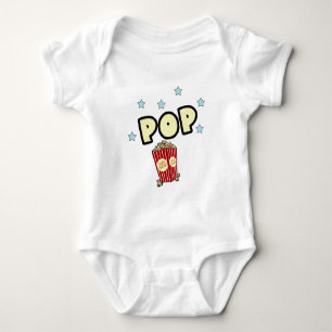 Pop corn baby bodysuit
