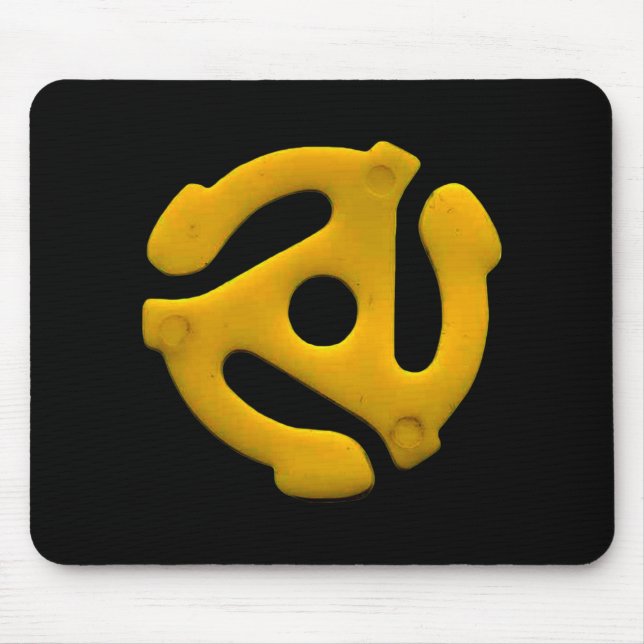 Pop Culture 45 Vinyl Record Insert Mouse Pad (Front)
