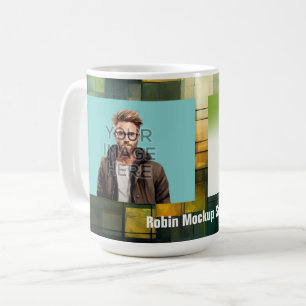 Pop Culture Signable Add Photo Personalized Custom Coffee Mug
