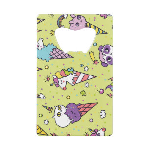 Pop Cute Ice Cream: Animal Pattern