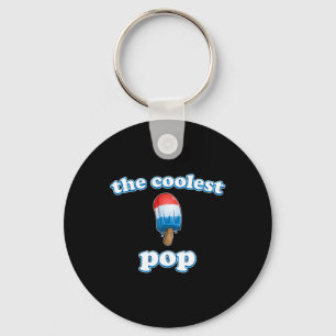 Pop Ever Fathers Day Popsicle Top For Dad Rocket 4 Key Ring