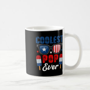 Pop Ever Sungles Ice Creams As American Flag  Coffee Mug