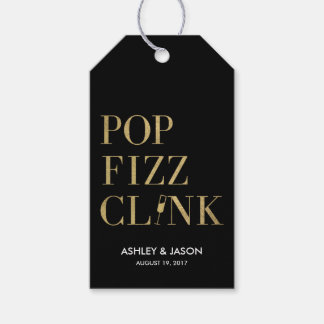 Pop Fizz Clink Favour Tags