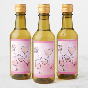 Pop Fizz Clink Wine Glass Sparkling Wine Celebrati Label