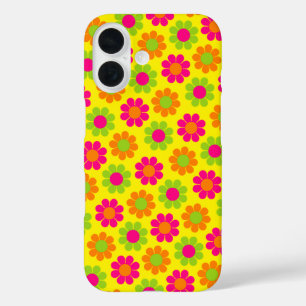 Pop Flower Power iPhone 16 Case