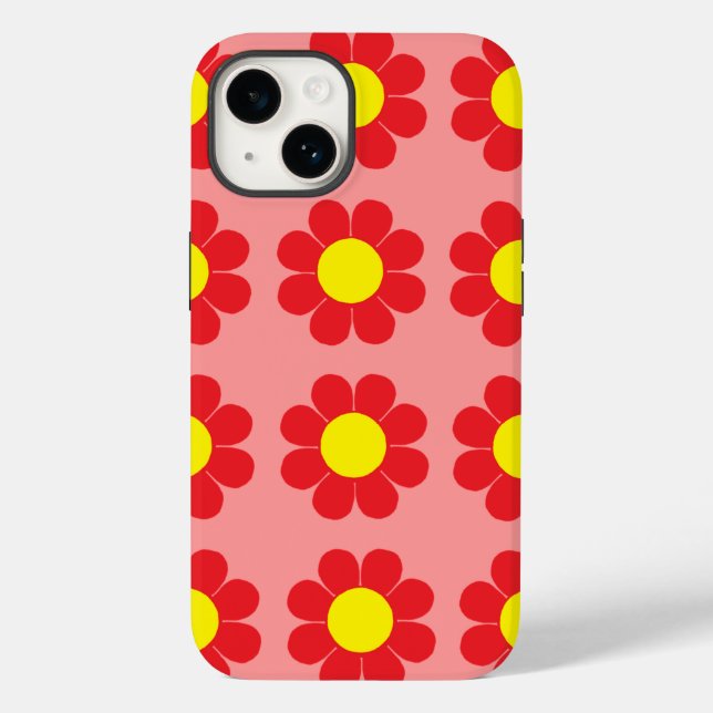 Pop Flower Power Case-Mate iPhone Case (Back)