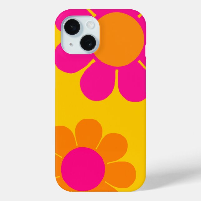 Pop Flower Power Case-Mate iPhone Case (Back)