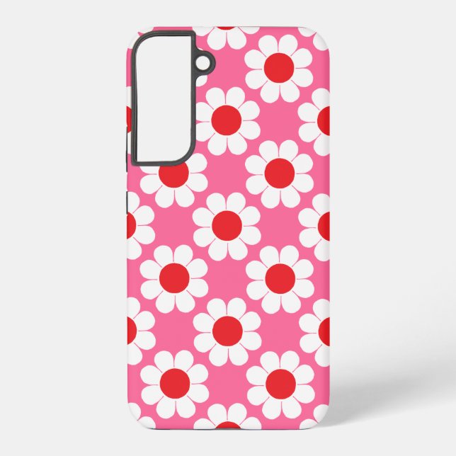 Pop Flower Power Samsung Galaxy S22+ Case (Back)