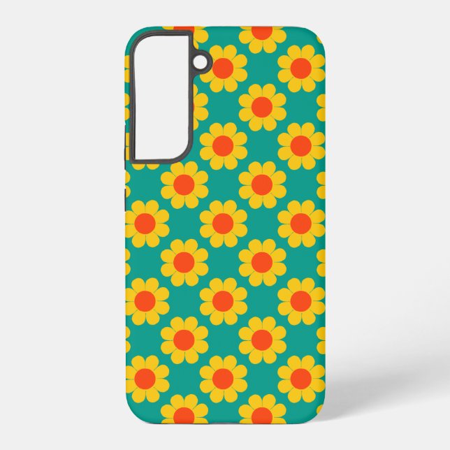 Pop Flower Power  Samsung Galaxy S22+ Case (Back)