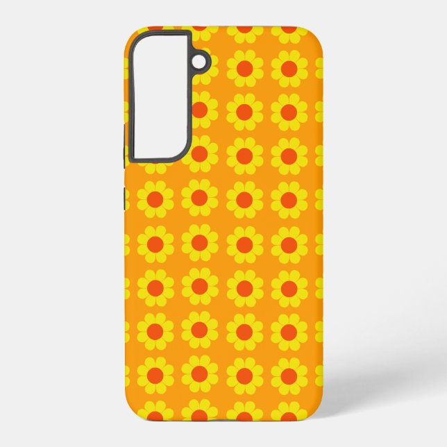 Pop Flower Power Samsung Galaxy S22+ Case (Back)