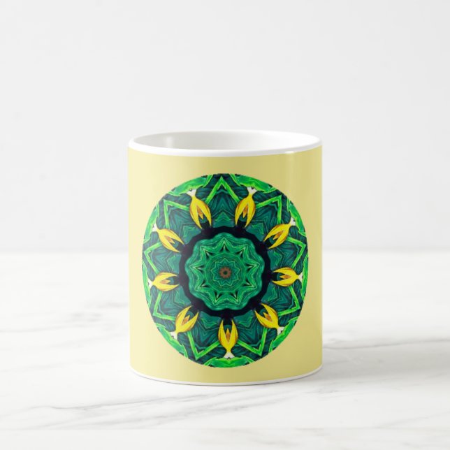Pop Fractal Coffee Mug (Center)