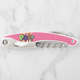 POP Fun Retro Comic Book Pop Art Corkscrew