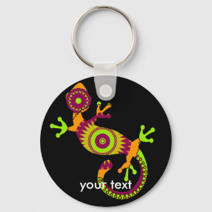 pop gecko key ring
